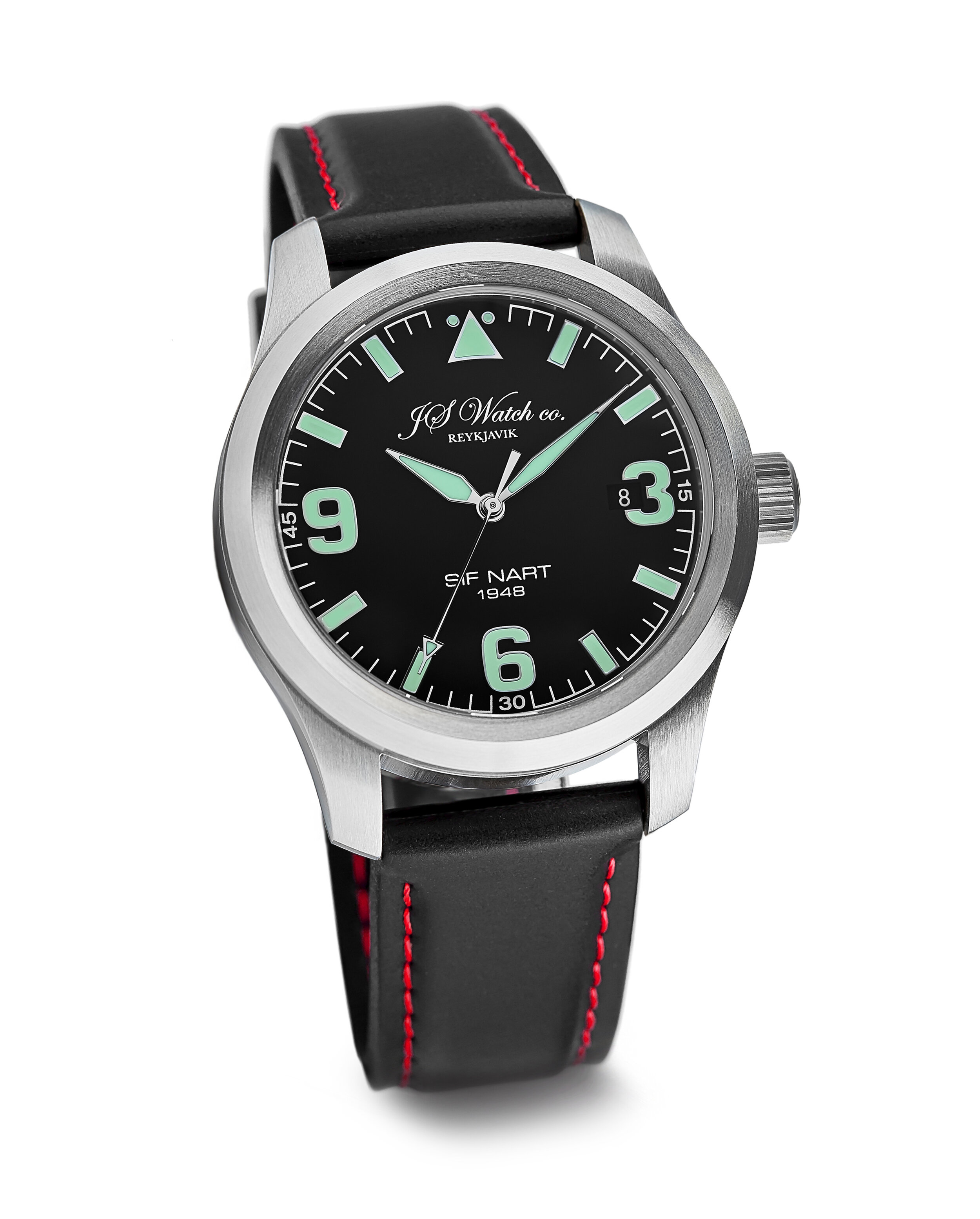 JS Watch Company Reykjavik — Sif NART 1948 Black